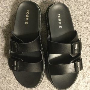 TORRID PLATFORM SANDALS